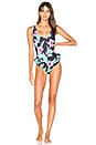 view 2 of 3 Kiki One Piece in Paradise Print