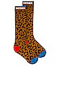 view 1 of 4 High Stepper Socks in Leopard Mother Fucker