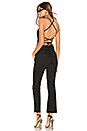 view 4 of 4 The Tie Back Hustler Ankle Fray Jumpsuit in Not Guilty