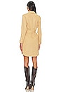 view 3 of 3 The Cadet Mini Shirt Dress in Sand