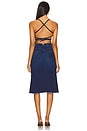 view 3 of 3 The Back Midi Dress in Homecoming High
