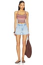 view 5 of 6 The Pleated Rambler Prep Short in Fringe Benefits