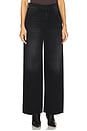 view 1 of 6 The Spinner Zip Sneak Jeans in Black Magic