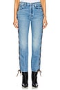 view 2 of 7 The Laced Hiker Hover Jeans in Dean's List