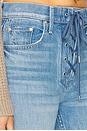 view 6 of 6 The Lace Up Tomcat Hover Jeans in No Offense, But...