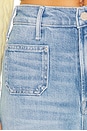 view 6 of 6 The Hustler Patch Pocket Ankle in Tune In, Tune Out