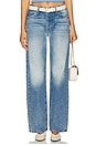 view 1 of 6 The Dodger Button Sneak Jeans in Wipeout