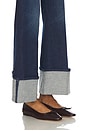view 6 of 6 The Petite Hustler Roller Sneak Cuff Jeans in Kicks And Rifts