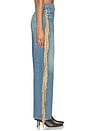 view 3 of 6 The Fringe Half-pipe Button Sneaker Jeans in Folk Star