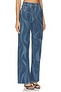 view 2 of 6 The Lasso Sneak Jeans in Twist Of Fate