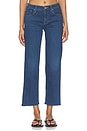 view 1 of 6 The Mid Rise Rambler Zip Flood Jeans in Pinkies Up