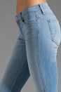 view 5 of 7 Jean Rascal Bas Effiloché in Light Kitty