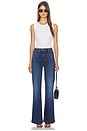 view 5 of 6 The Hustler Roller Patch Pocket Sneak Jeans in Taking Chances