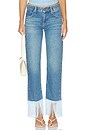 view 1 of 6 The Relish Fringe Ankle Jeans in Jerky