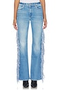 view 1 of 6 PIERNA RECTA FRINGE in Saddle Up