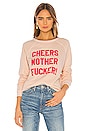 view 1 of 4 The Hugger Sweatshirt in Cheers Mother Fucker!