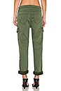 view 3 of 3 The Vagabond Drop Crotch Cargo Pant in Military Green