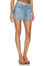 view 2 of 6 The Chip Clip Mini Fray Skirt in Jell-o Shots