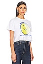 view 2 of 4 The Grab Bag Crop Tee in Don?t Worry