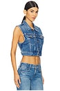 view 2 of 4 The Chiclet Vest in Dine N' Dash