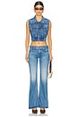 view 4 of 4 The Chiclet Vest in Dine N' Dash