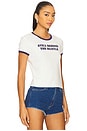 view 2 of 4 The Itty Bitty Ringer Tee in Still Behind The Hustle