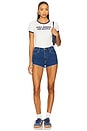 view 4 of 4 The Itty Bitty Ringer Tee in Still Behind The Hustle