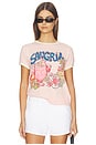 view 1 of 4 The Lil Goodie Ringer Tee in Sangria