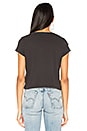 view 3 of 4 Crop Goodie Goodie Wrecked Tee in Faded Black