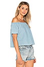 view 2 of 4 The Cold Shoulder Top in Anywhere The Sun Shines