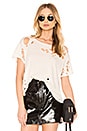 view 1 of 4 The Heeper Peeper Slight Faithful Tee in White