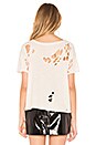 view 3 of 4 The Heeper Peeper Slight Faithful Tee in White