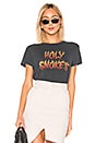 view 1 of 4 The Sinful Tee in Holy Smokes in Holy Smokes Faded Black