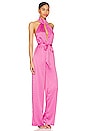 view 2 of 3 Janece Keyhole Jumpsuit in Pink