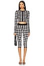 view 1 of 3 Ashton Knit Set in Black & White
