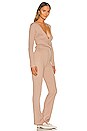view 2 of 3 Loraine Knit Jumpsuit in Toast