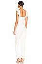 view 3 of 3 Gloria Flutter Jumpsuit in White