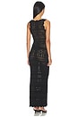 view 3 of 4 Cattleya Crochet Maxi Dress in Black