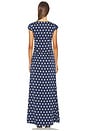 view 3 of 3 VESTIDO DOROTHY in Navy & White Dot