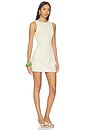 view 2 of 4 Makila Mini Dress in Green Stripe