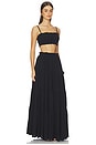 view 2 of 3 ENSEMBLE JUPE MORA in Black