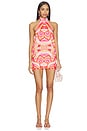 view 2 of 4 Nhulla Halter Mini Dress in Pink Multi