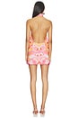 view 3 of 4 Nhulla Halter Mini Dress in Pink Multi