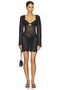 view 1 of 3 VESTIDO LANDRI in Black