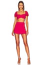 view 1 of 3 Fiona Skirt Set in Hot Pink