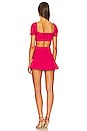 view 3 of 3 Fiona Skirt Set in Hot Pink