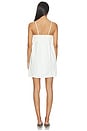 view 3 of 4 Julie Babydoll Mini Dress in White