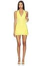 view 1 of 3 Carla Mini Dress in Baby Yellow