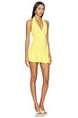 view 2 of 3 Carla Mini Dress in Baby Yellow