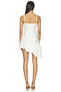 view 4 of 5 Mahika Asymmetrical Mini Dress in White